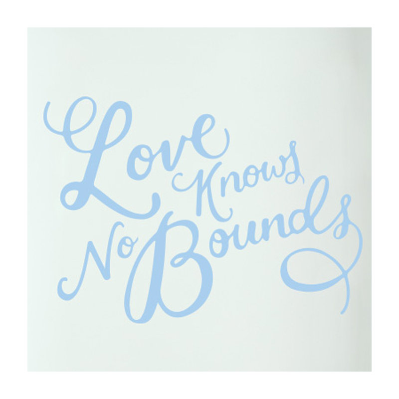 Wall Decal, Light Blue