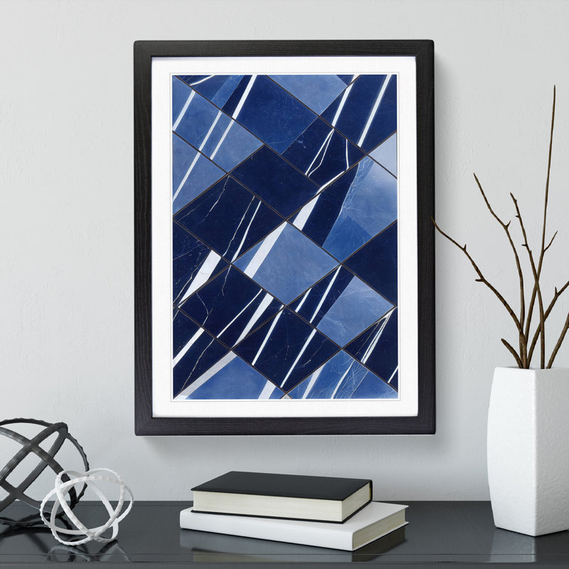 Sensational - Single Picture Frame Print, Black, 64cm H x 46cm W x 2cm D
