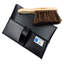 Strong Metal Hooded Dustpan with Stiff Brush