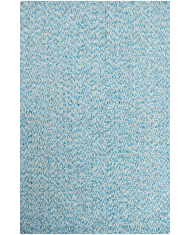 Tapis bleu area Glencourt, Rectangle 5 pi x 7 pi 6 po