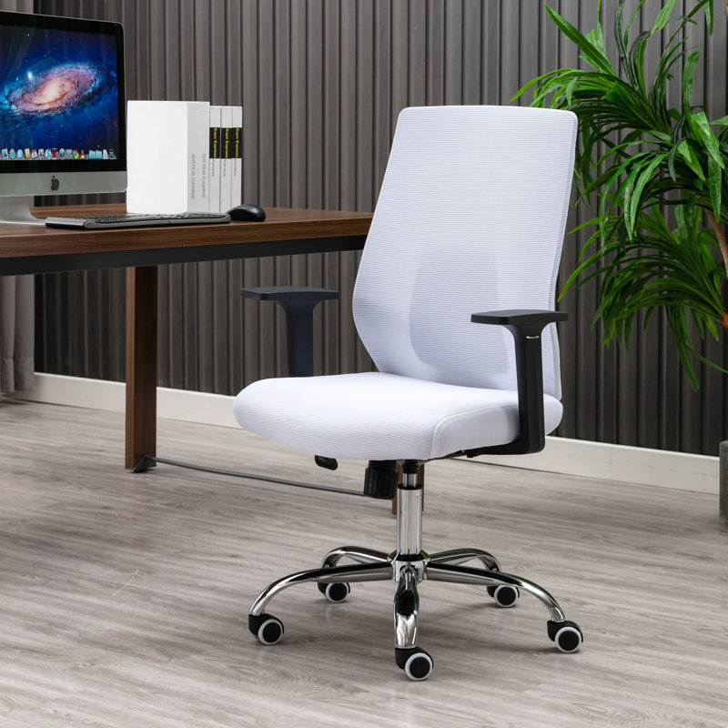 Mesh Task Chair, White