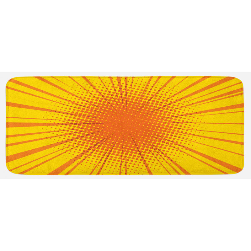 Modern & Contemporary Synthetic Kitchen Mat