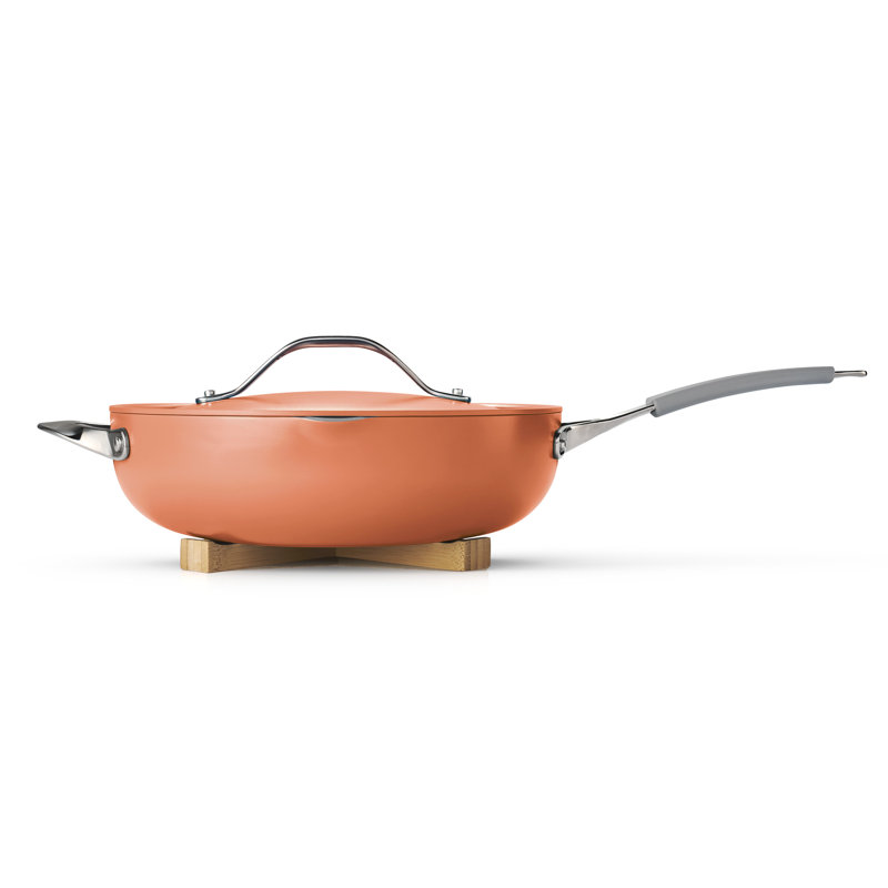 Ensemble de casseroles 5 pièces en céramique antiadhésive 5 pièces, Orange