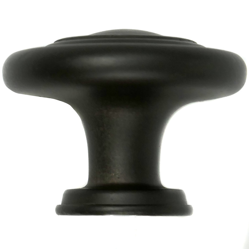 Nantucket 11/8" Diameter Round Knob Multipack, Black