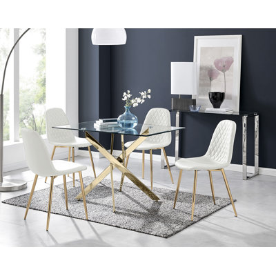 Lenworth 4 - Person Dining Set
