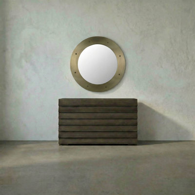 Clay Metal Wall Mirror