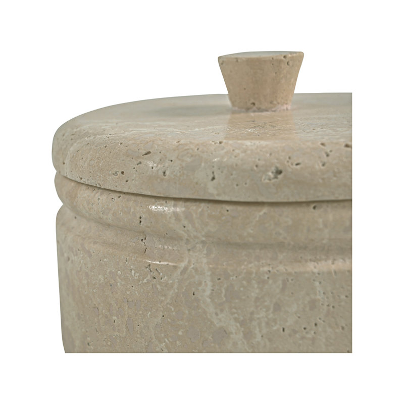 Valencia Travertine Decorative Box