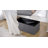 Folding Storage Ottoman With Tray Top – Faux Leather, 30-Inch Collapsible Bench, Footrest & Coffee Table, 300Lbs Capacity-1320722960