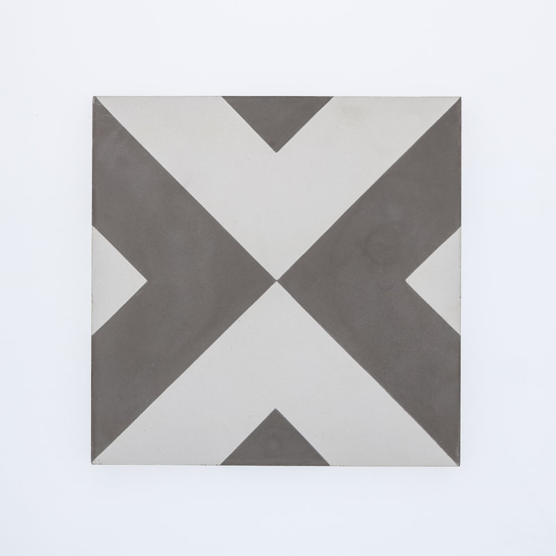 Remy 8 in. x 8 in. Glazed Tile, Frame