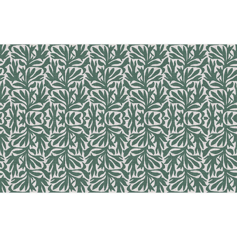 Toile Damask Peel & Stick Floral Border, 120" L x 192" W