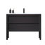 Gonzalo 48'' Natural Wood Veneer Plywood Bathroom Vanity with Engineered Acrylic Top-35980490
