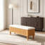 Banc de rangement avec repose-pieds 50,8 pouces-130059880