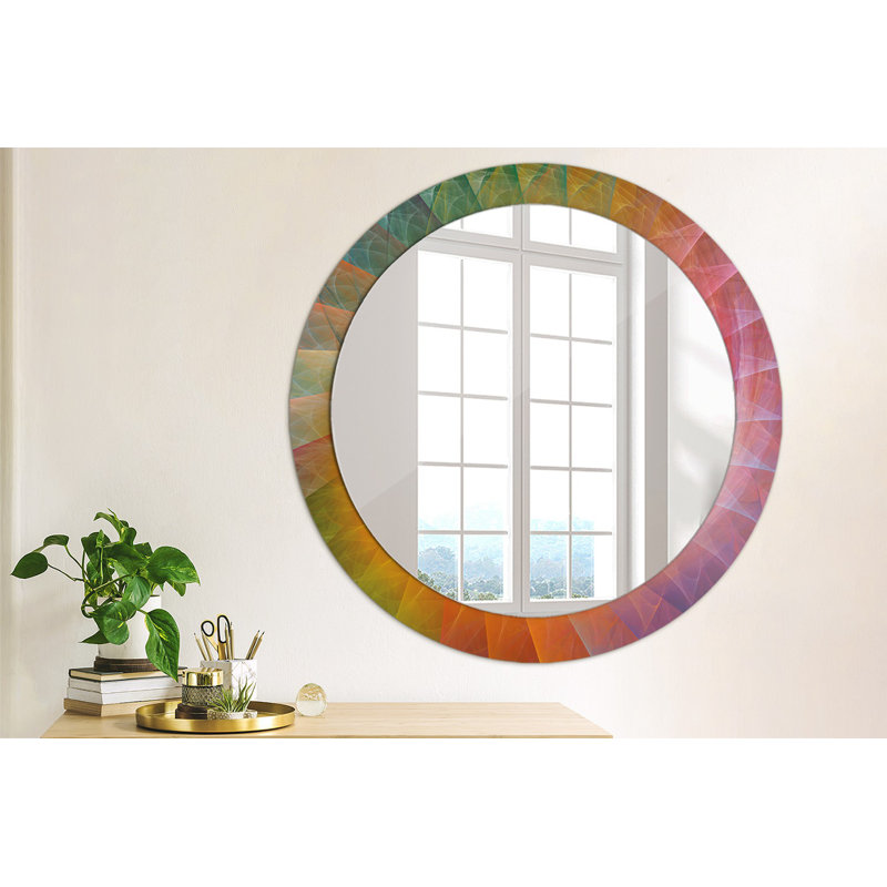 Huldar Glass Flat Wall Mirror