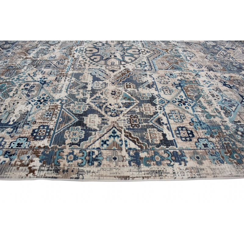 Lucha Oriental Indoor Rug, Rectangle 7'10" x 10'
