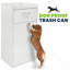 Poubelle commerciale en bois 40 gallons