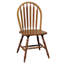 Chaise d'appoint à dossier Windsor en bois massif Tolman-352745930