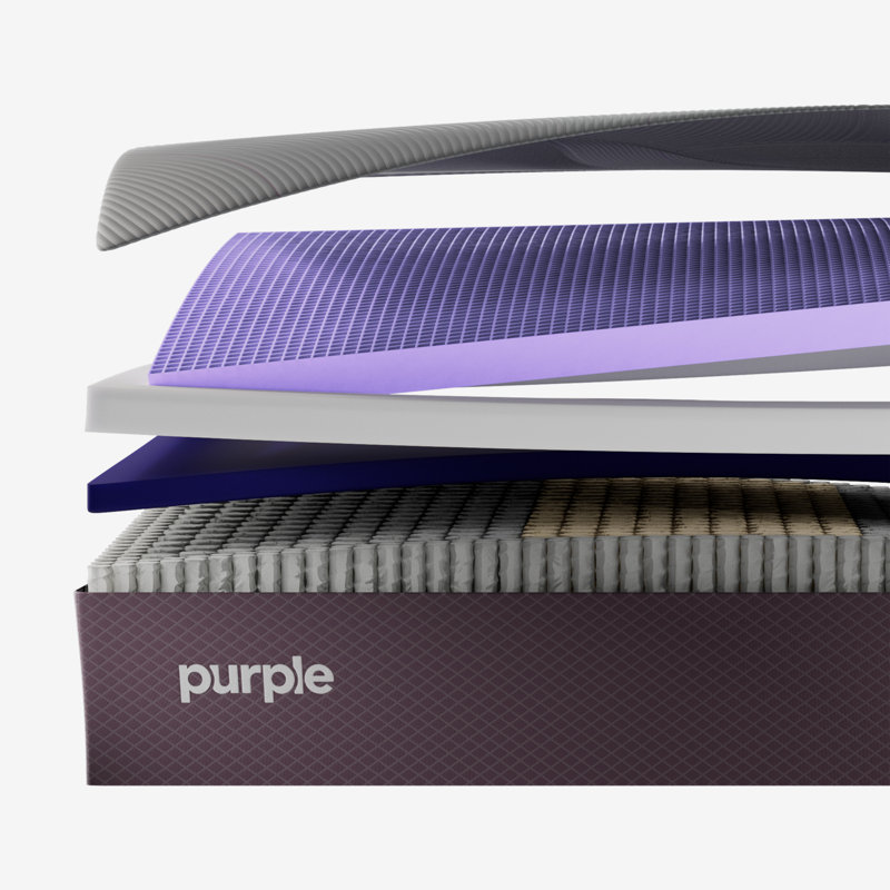 Purple RestorePlus Soft Hybrid Mattress, King