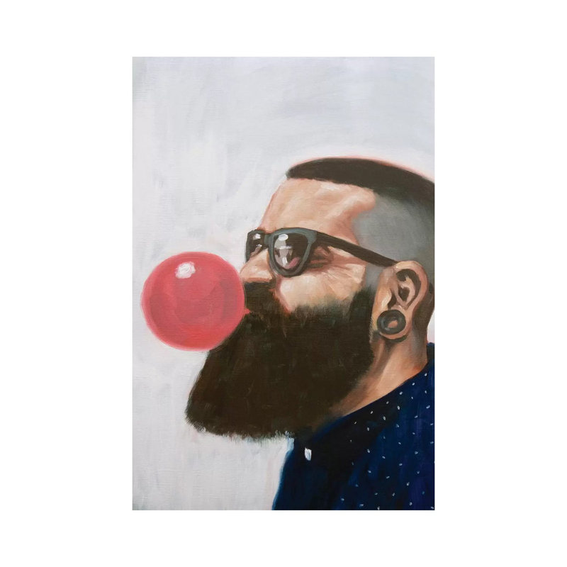 The Barbers Crew II by Alexander Grahovsky - Wrapped Canvas Print, 20.32 cm H x 30.48 cm W