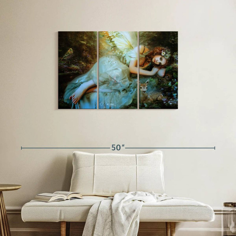Kelan Spring Fairy, 24" H x 38" W