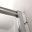 Paroi de douche coulissante simple l 60 po x H 72 po, nickel brossé