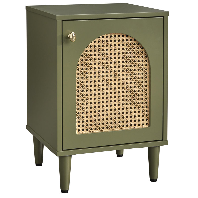  Cortavious Nightstand, Olive Green