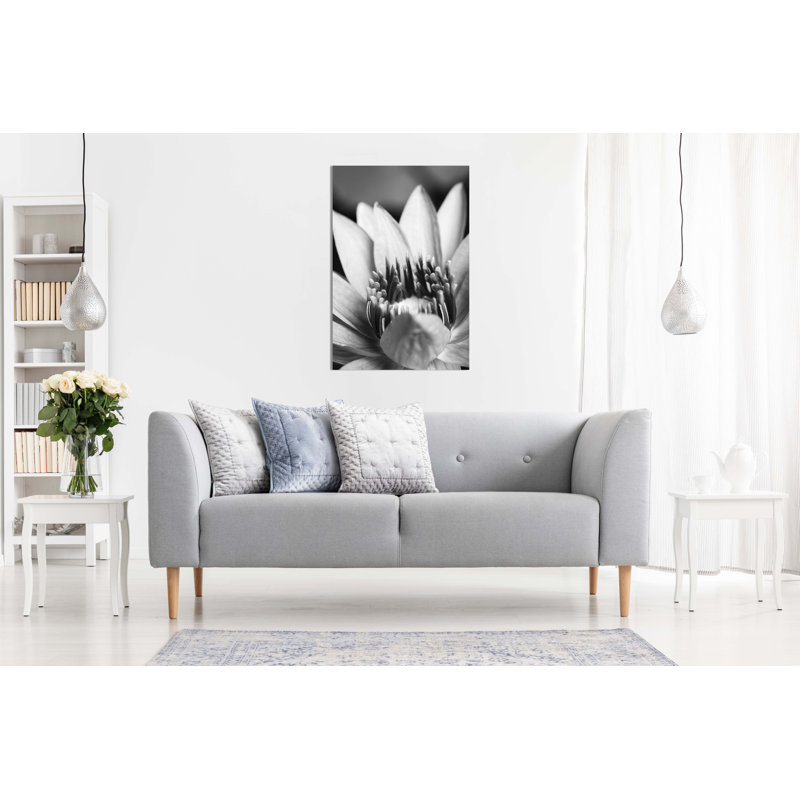 Flower Close Up - Wrapped Canvas Print, 31cm H x 20cm W x 1.8cm D