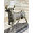 Thekla Solid Bronze Sculpture Of A Bull Marble Base Abstract Art Deco Figurine Figure