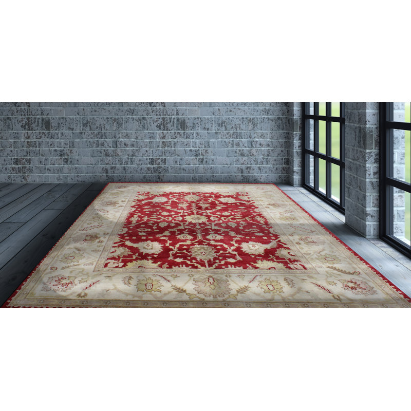 Rumi Wool Oriental Indoor Rug, Rectangle 10' x 14'