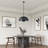 Domma 4 Light Black Pendant-164951041-164951043
