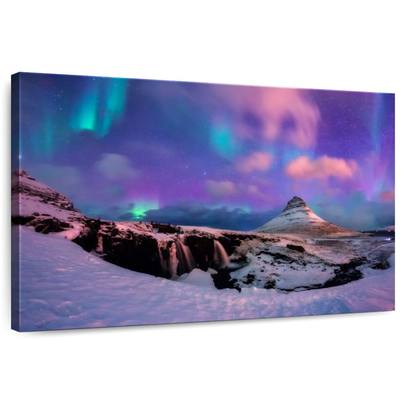 Alvord Magical Kirkjufell Aurora, H 20 po x l 30 po