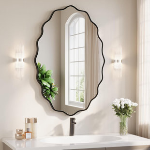 Miroir mural Wavy