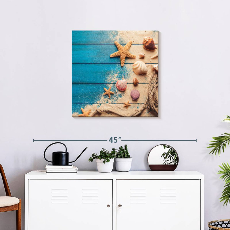 Bibelots Aletra Under The Sea, H 24 po x l 24 po