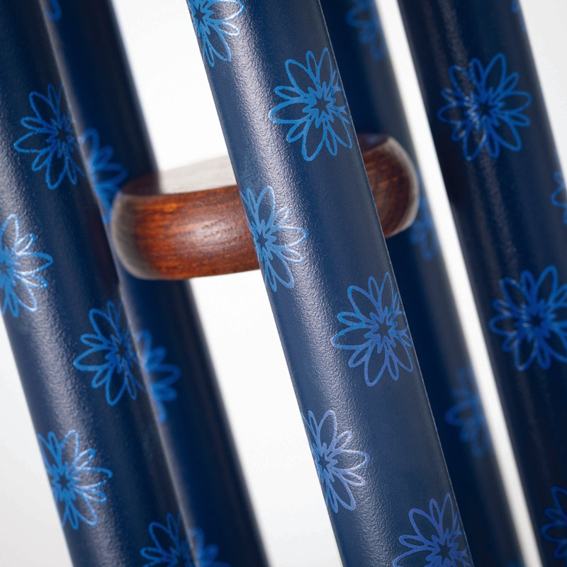 Carillon de collection Woodime Chimes Signature, carillon de jardin, dahlia 24 po