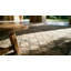 Tapis crocheté antique