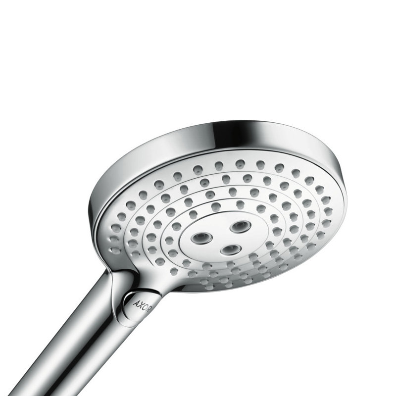 Showersolutions Rain Handheld Shower Head, Chrome