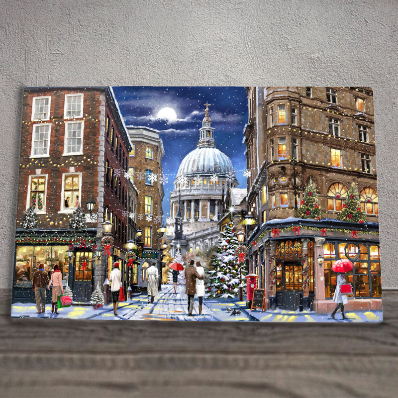 MACNEIL STUDIOS Traditional Cities & Countries Wall Decor on Ceramic