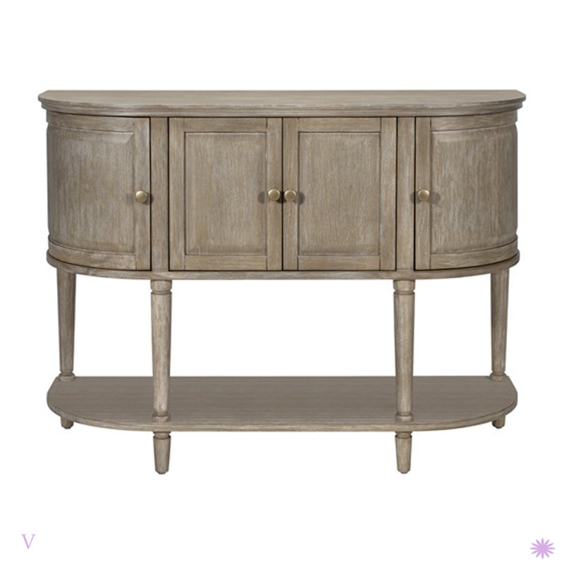 Armoire décorative avec tablette inférieure pour le salon
