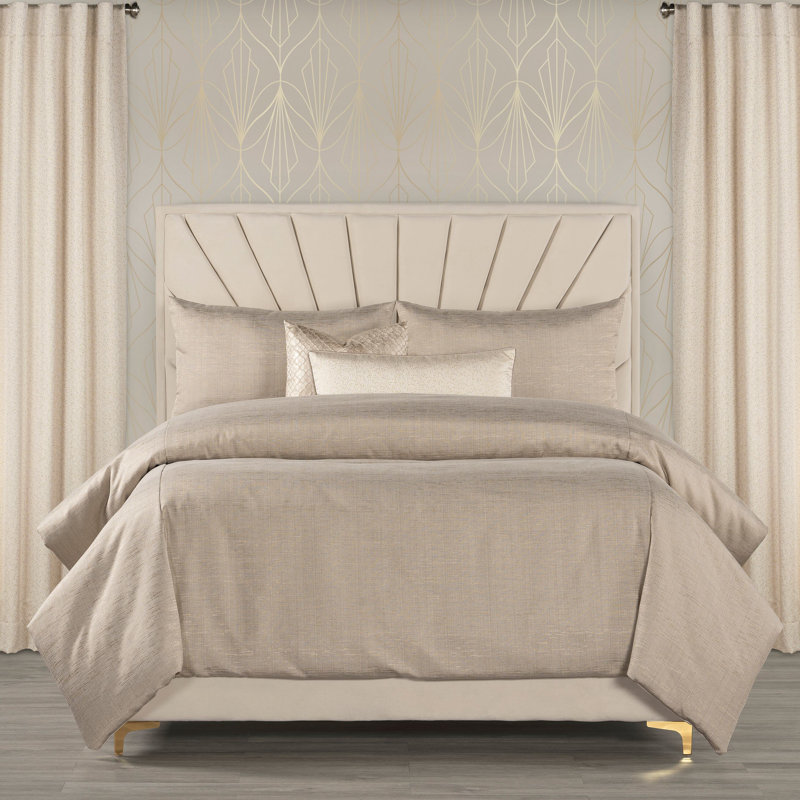 Linen Weave Duvet Cover & Insert Set, Copper, Twin Duvet Cover & Insert + 1 Standard Sham