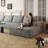 Boneless Modern Deep Lounge Sectional-2103067153