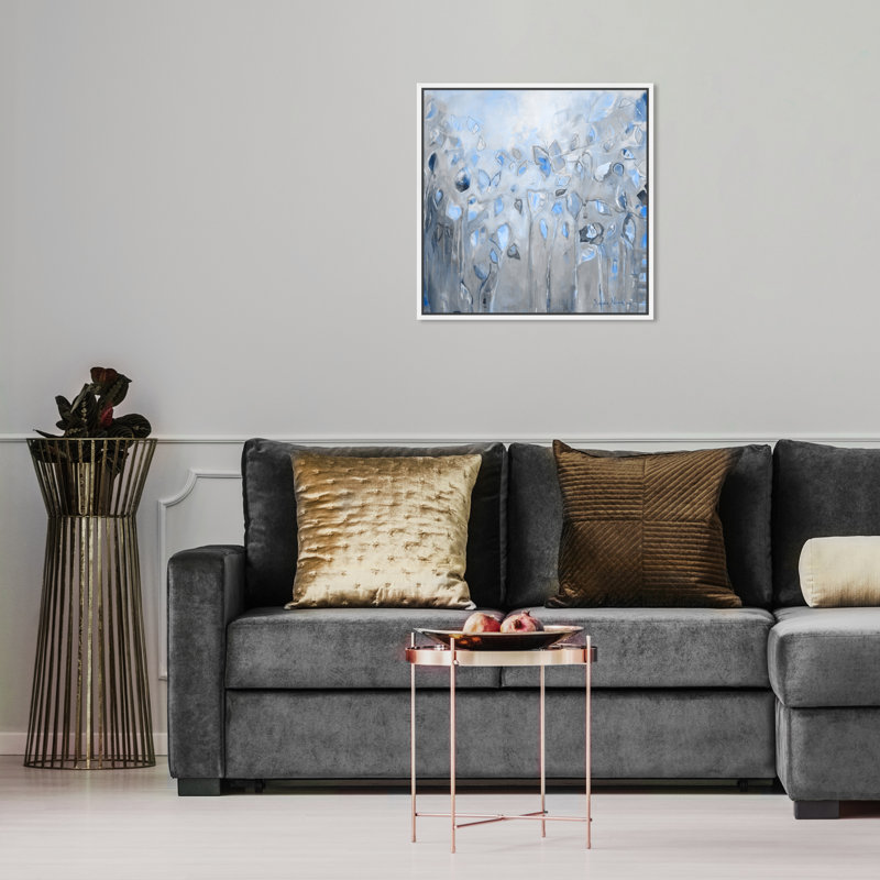 Michaela Nessim - Butterfly Dance - impression sur toile, Toile blanche encadrée, H 16 po x l 16 po