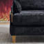 Canapé-lit pliable inclinable, canapé-lit convertible 3-en-1, décor moderne Mid-Century-417028427