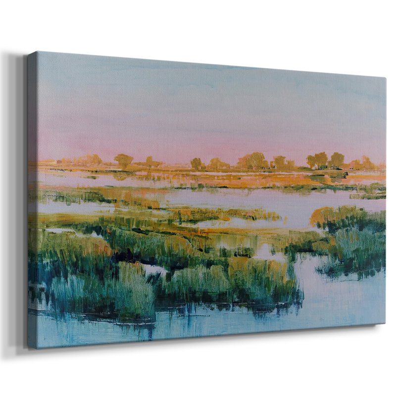 Marshland View I -Gallery Wraraped Cavas, 18 x 27