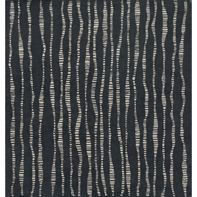 Terranova Hand Woven Wool Striped Area Rug, Runner 3' x 10'