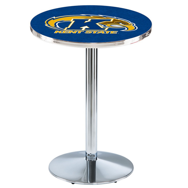 Table bistro NCAA 36 ", Chrome, Kent State University