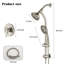 Double système de douche avec 7 jets à main-122461377