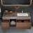 Wall Mounted Single Bathroom Vanity Modern floating Vanities with Solid Wood, 2 Drawers-854383172-866348691-854383175