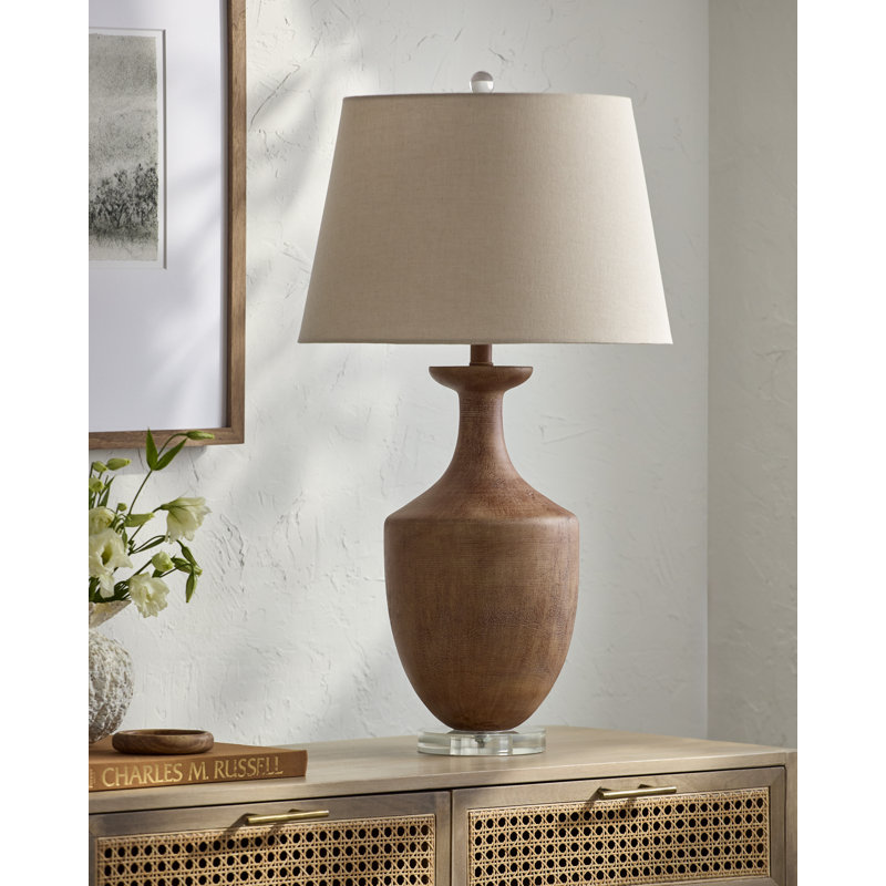 Dubrule Table Lamp, Brown