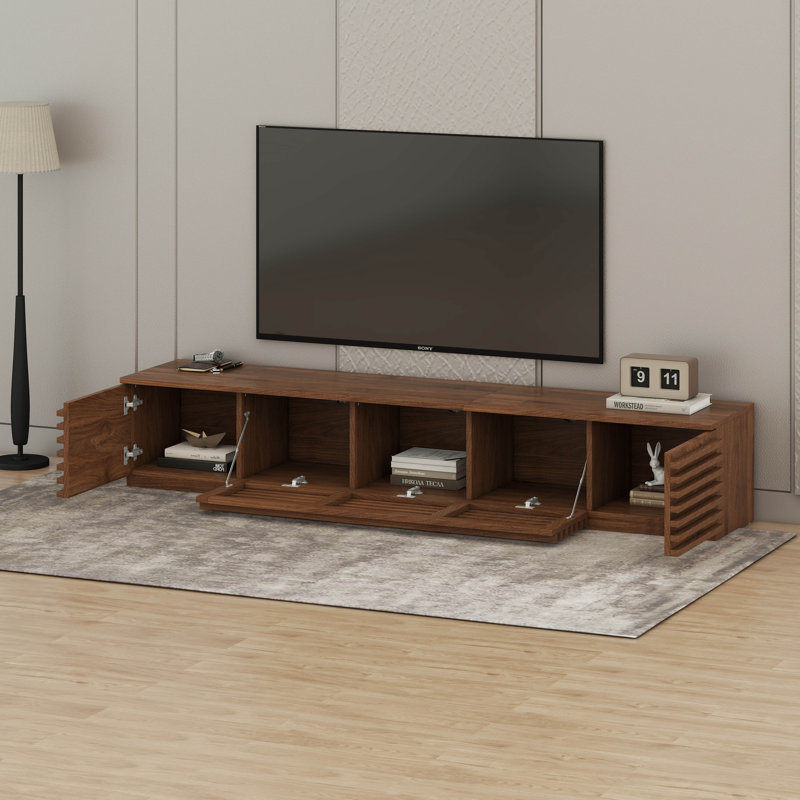 Téléviseur moderne avec rangement Mid-Century