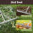 Landscape Rake - 36-Inch Head Aluminum Metal Rake and Protective Gloves for Lawn Care, Leaves, Pools, Leveling and Weeding - Yard Tools by Pure Garden