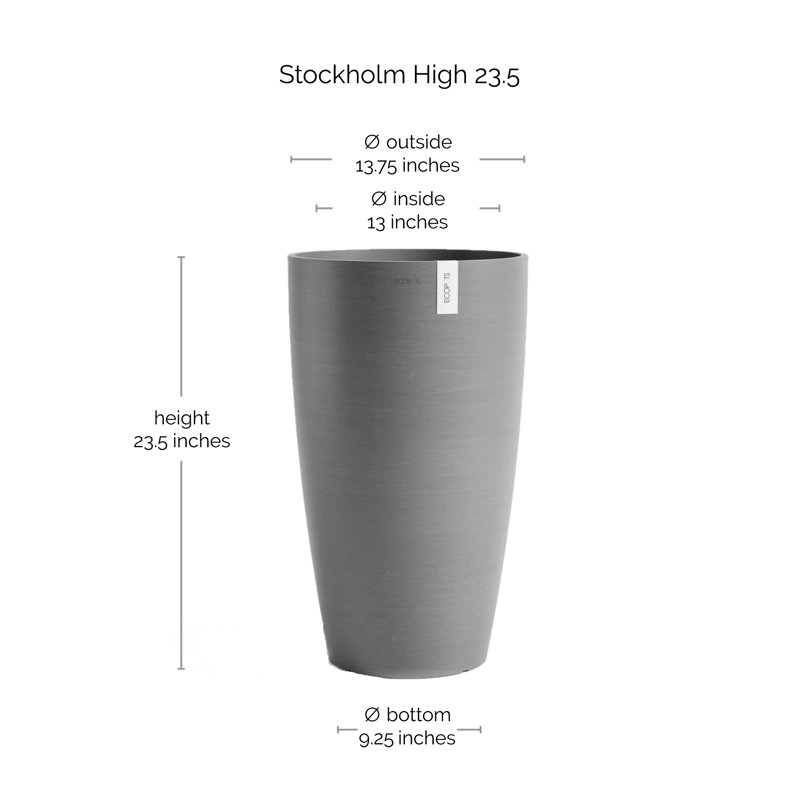 Pot Planter, Gray